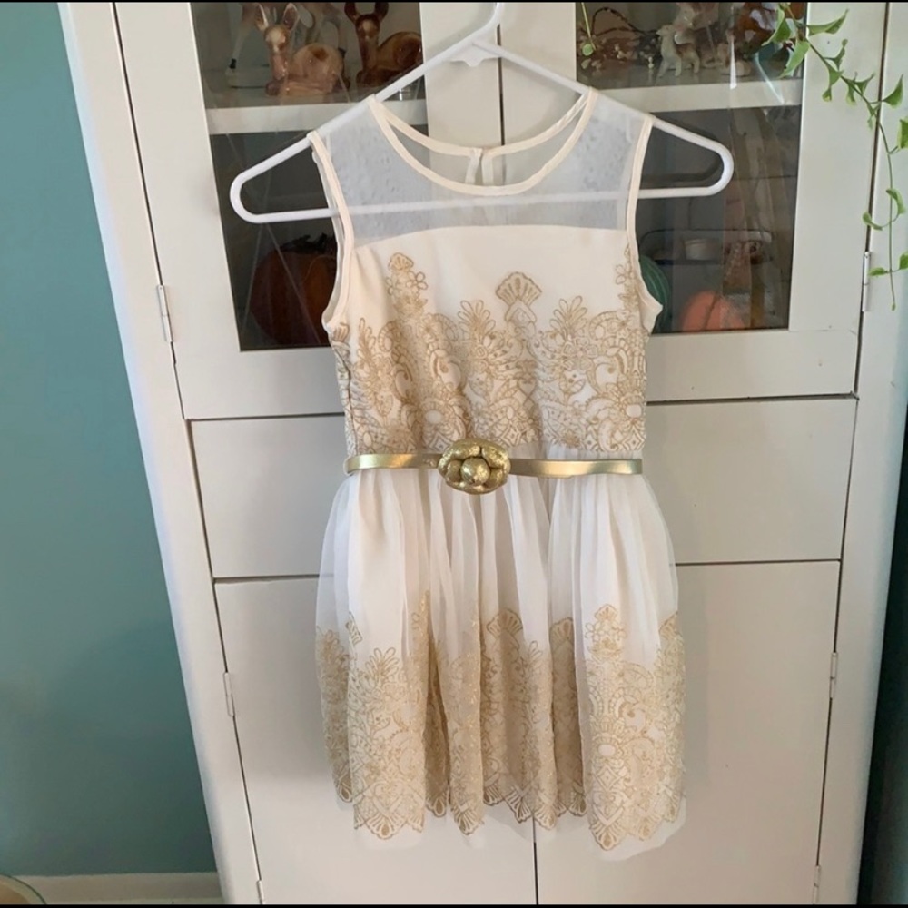 The Children’s Place sz 8 formal holiday dress euc